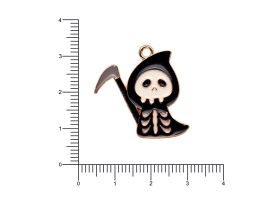 Dije Esmaltado Muerte X 5 Unidades